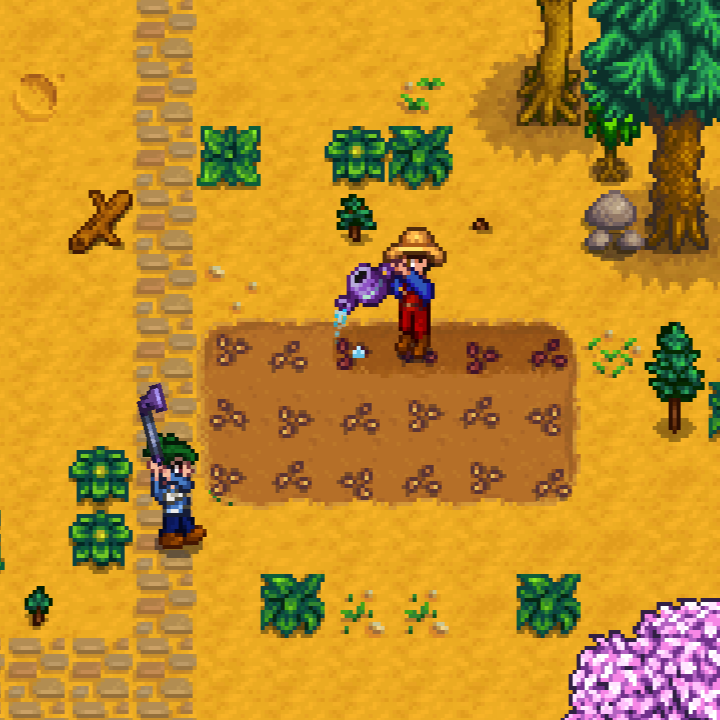 Farming in Stardew Valley